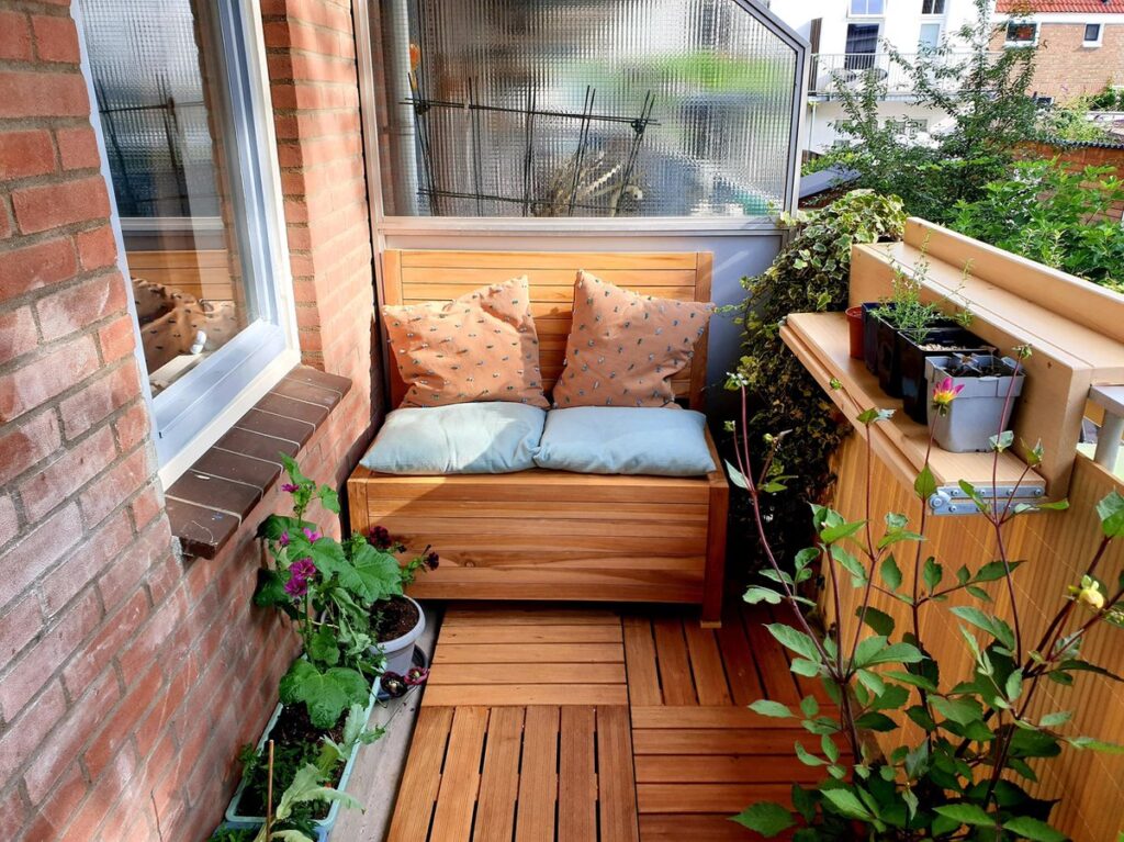 Stijlvolle tips voor als je een klein balkon hebt! afbeelding