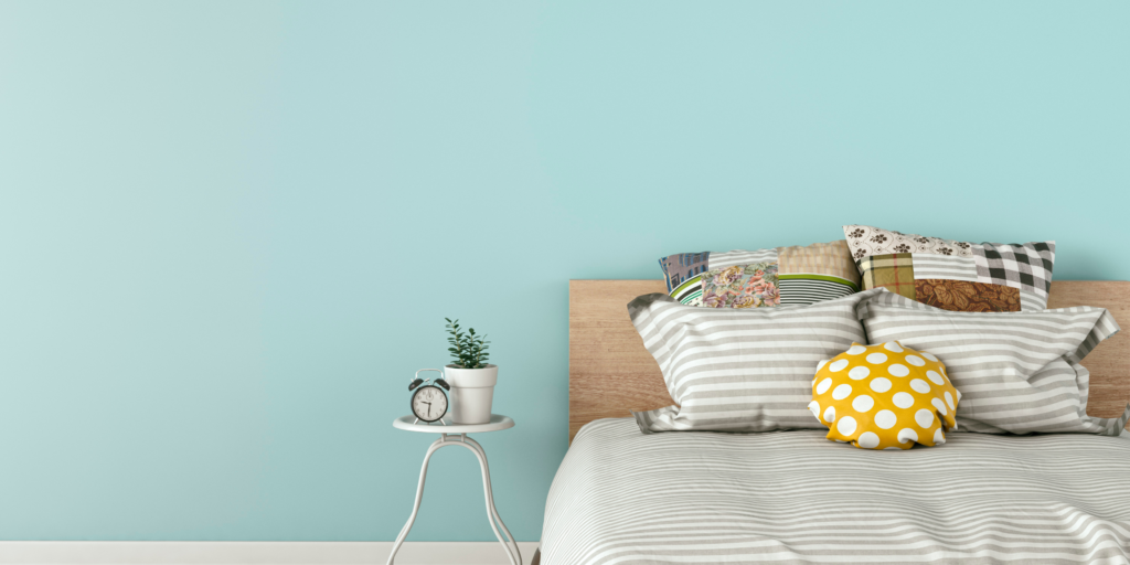 Tips voor het inrichten van een slaapkamer. afbeelding